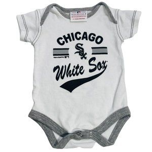 MLB Chicago White Sox Logo Team Athletics Baby 0 To 3 Months  One Piece